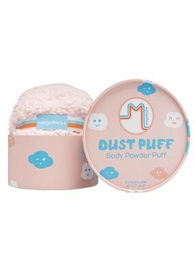 Megababe Pink Dust Puff Body Powder Puff